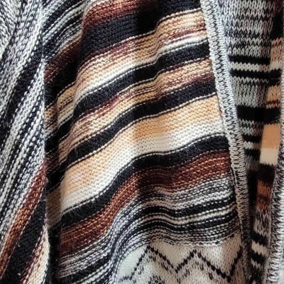 Crave Fame CardiganSweater Almost Famous Juniors Knit Waterfall Long Sleeve Sma  - Picture 10 of 12